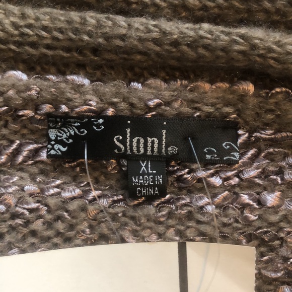 ‼️SOLD‼️Boho ladies open front shawl collar cardigan sweater, size XL. BNWT. - Picture 5 of 7